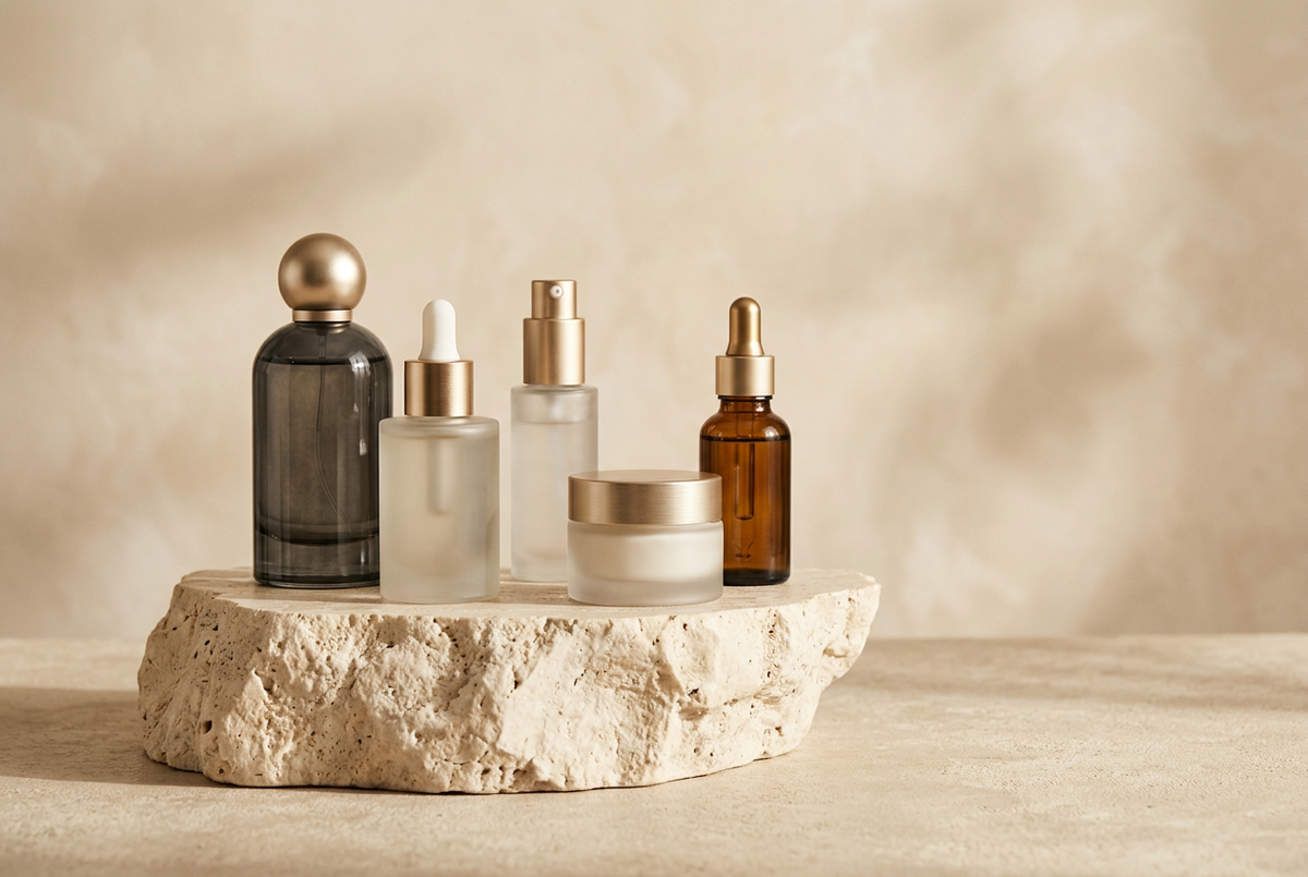 Visuel luxe mixte pour DIB Beauty